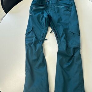 Teal Cargo Pants